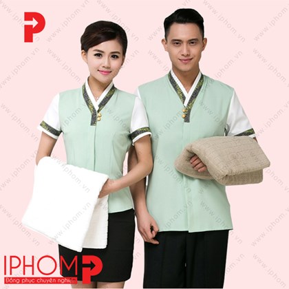 Đồng phục buồng phòng khách sạn cao cấp – BP017