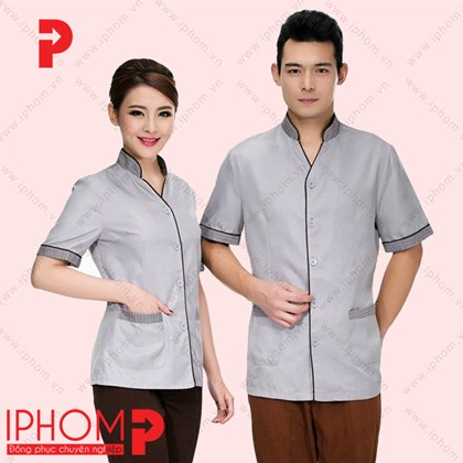 Đồng phục buồng phòng khách sạn mùa hè – BP007