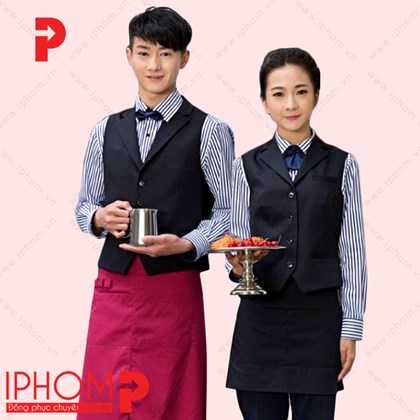 Áo gile đồng phục cafe mùa đông