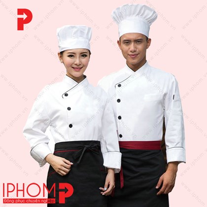 Đồng phục bếp nhà hàng mùa đông - DB016