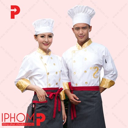 Đồng phục bếp nhà hàng cao cấp - DB022