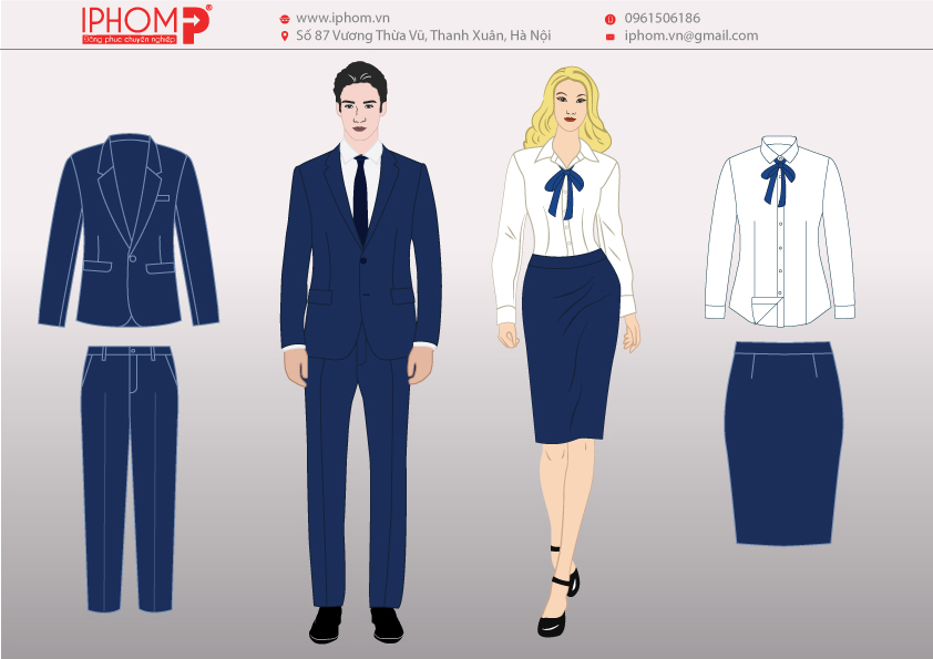 MẪU THIẾT KẾ ĐỒNG PHỤC CÔNG SỞ 2025