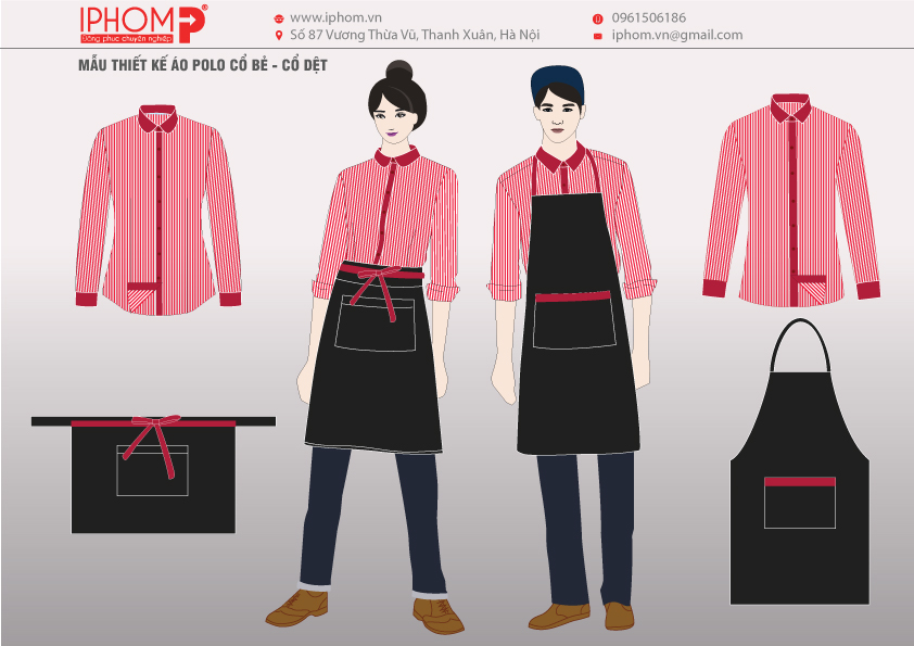 MẪU THIẾT KẾ ĐỒNG PHỤC KHÁCH SẠN MỚI NHẤT 2025