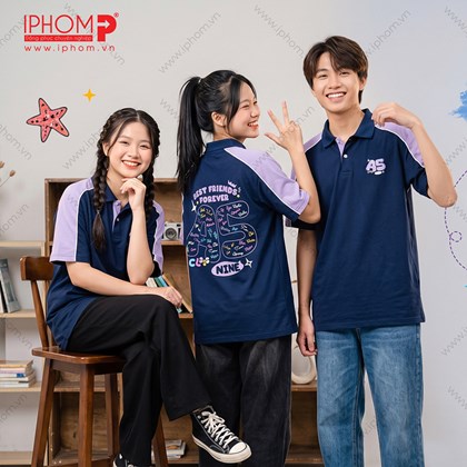 Áo Lớp Đồng Phục Màu Xanh ALX02