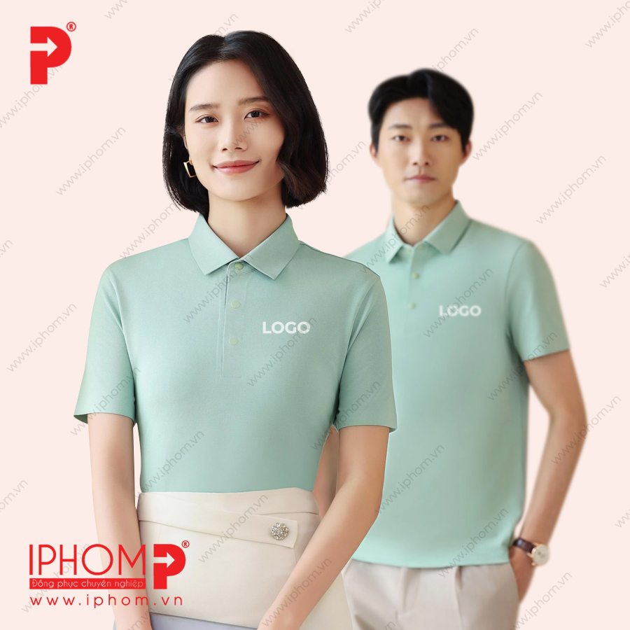 Áo thun polo đồng phục công ty đẹp, thanh lịch