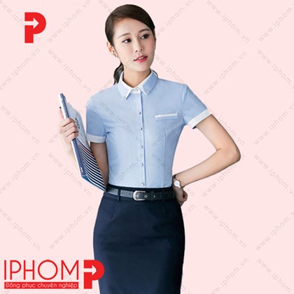 Đồng phục công sở áo sơ mi nữ đẹp