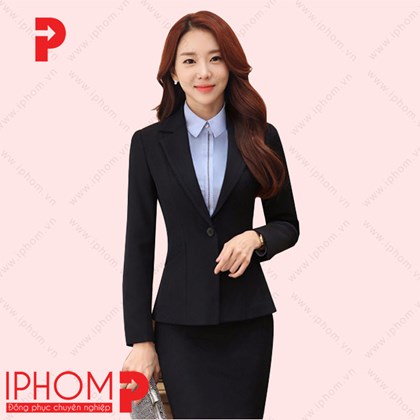 Đồng phục công sở áo vest nữ dáng ôm