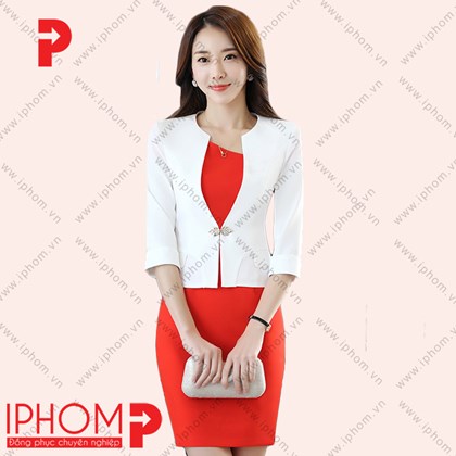 Đồng phục công sở áo vest nữ tay lỡ