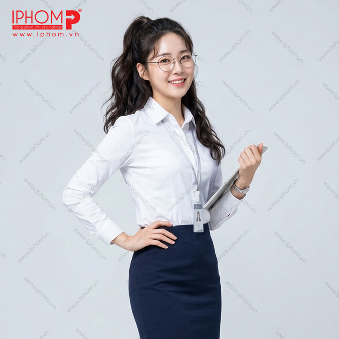 Áo sơmi đồng phục công sở
