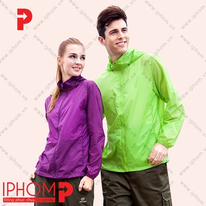 Áo khoác gió đồng phục 1 lớp