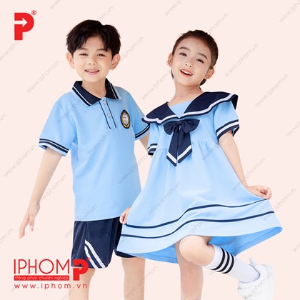 Mẫu đồng phục học sinh mầm non đẹp giá rẻ