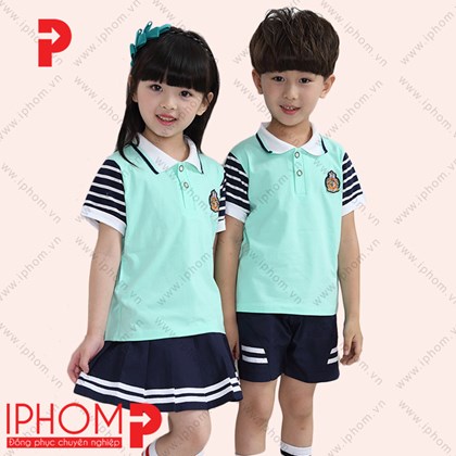 May đồng phục mầm non